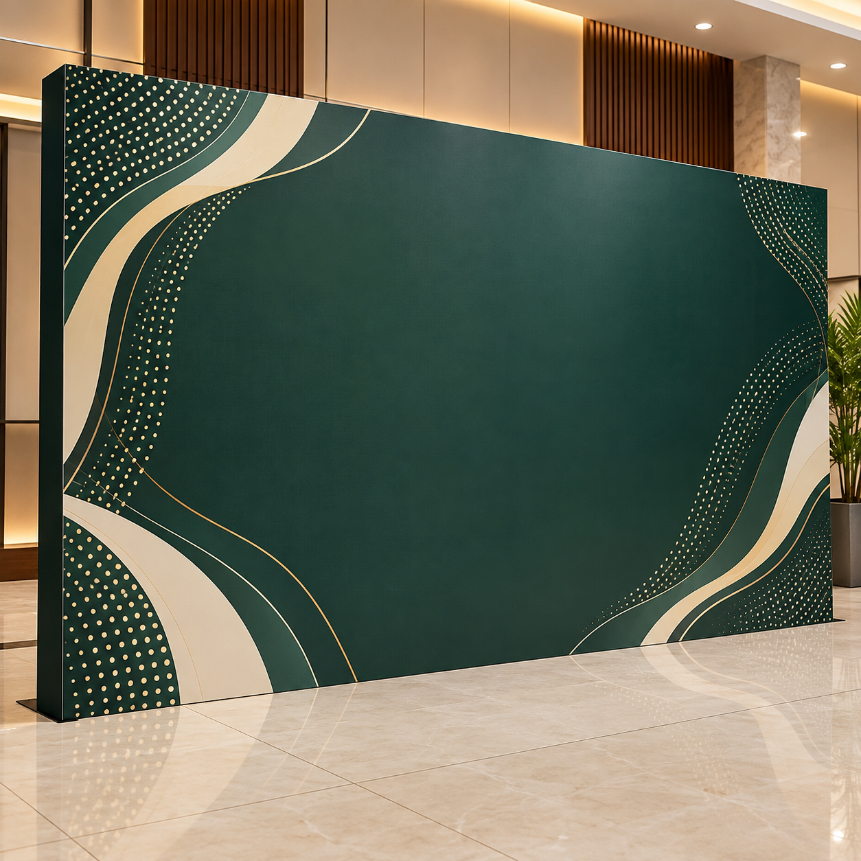 Backdrop Modul Panel Kayu - foto 2