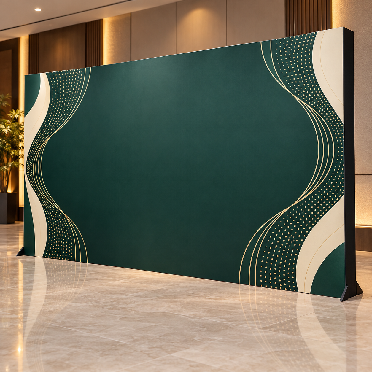 Backdrop Modul Panel Kayu - foto 3